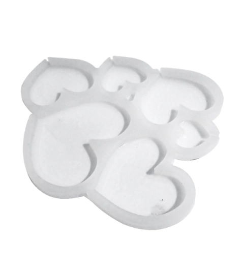 Molde de resina corazones - comprar online