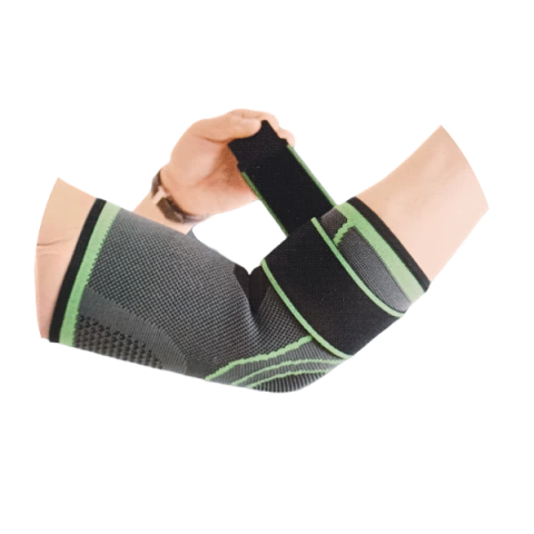 Codera Elástica Abrojo Codo Deportiva Soporte Rehabilitación - comprar online