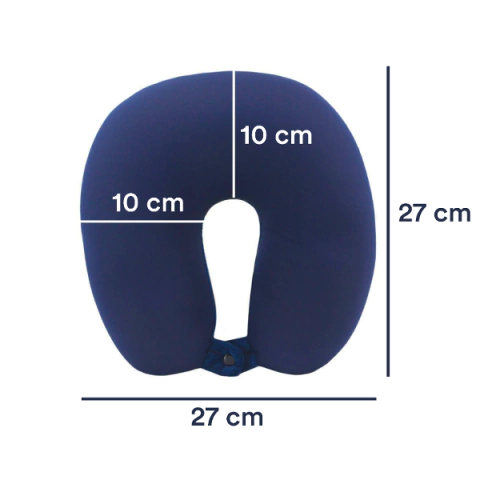 Almohada De Viaje Relax Microperlas Unicross - comprar online