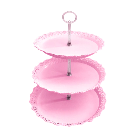 Base Para Cupcakes 3 Pisos Candy Bandeja Deco Eventos - comprar online