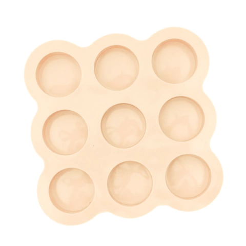 Molde Silicona Redondo galletitas oreos x9 - comprar online