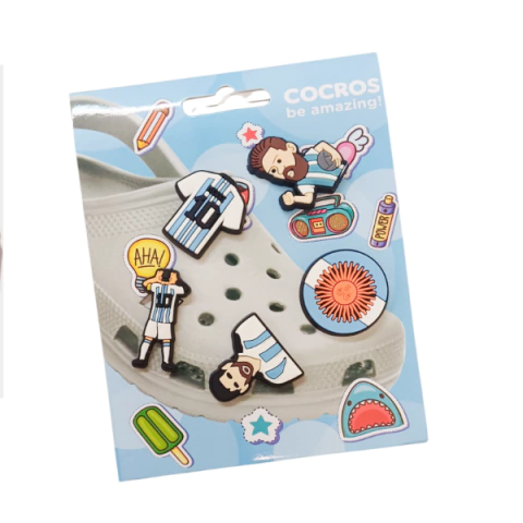 Set X5 Pins Para Crocs Cocros Prendedores Personajes - comprar online