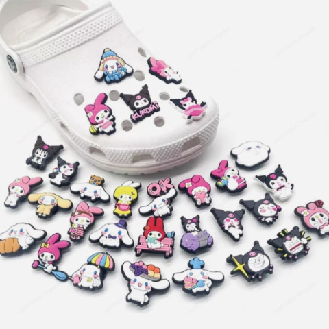 Set X6 Pins Para Crocs Prendedores Personajes Silicona - comprar online