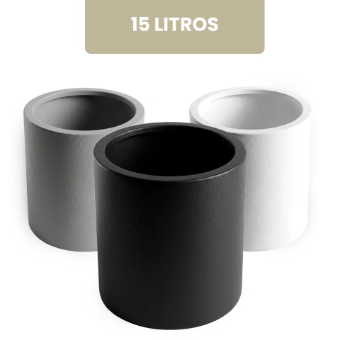 Maceta Plástica Decorativa 15 Litros