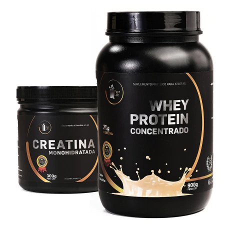 Kit Whey concentrado + Creatina - comprar online