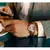 Imagem do Relógio esqueleto moda luxo design casual pulseira de couro