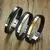 Vnox exclusivas linhas de costura pulseiras de couro genuíno para homens mulher - Loja da vincii
