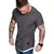 Imagem do Camiseta detalhada masculina 2025 manga curta casual