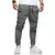 Calça jogger masculino soltos em linha reta