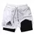 Short masculino fitness treinamento 2 em 1