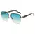 Nova moda óculos de sol legal masculino vintage marca design metal quadrado - loja online
