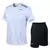 Conjunto camiseta e short fitness esportivo