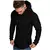 Moletom com capuz raglan franja dobras manga longa masculino na internet