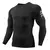 Camiseta esportiva justa masculina, alta estiramento, secagem rápida, estampada - comprar online