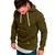Moletom masculino com capuz hoodies casual