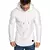 Moletom com capuz raglan franja dobras manga longa masculino - comprar online