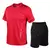Conjunto camiseta e short fitness esportivo - Davincii