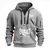 Moletom casual com capuz jumper outono e inverno - Loja da vincii