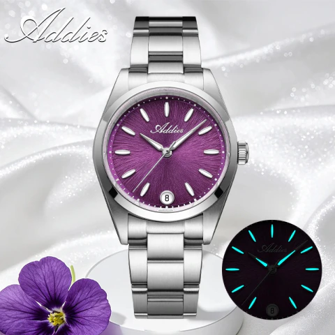 Relógio Addiesdive Feminino Quartz Modelo Flower