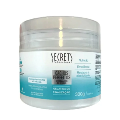 Gel Finalizador Cachos Perfectos 300gr Secrets