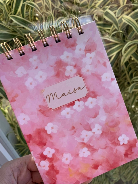 Bloco de Anotações Floral Abstrata 20 - comprar online