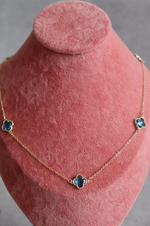 COLAR TREVINHOS AZUL