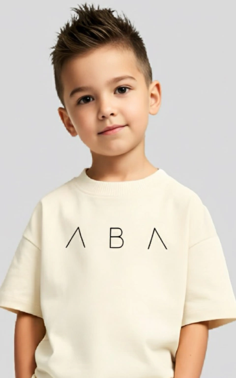 Camiseta Infantil Oversized Aba - comprar online