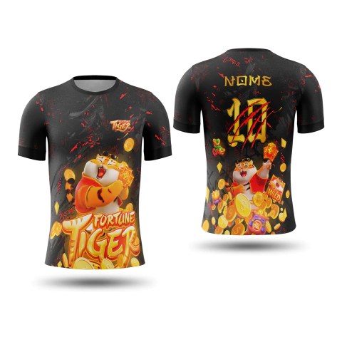 Camisa Interclasse Personalizada- Tigrinho Fortune - Dry Fit - Personalizavel