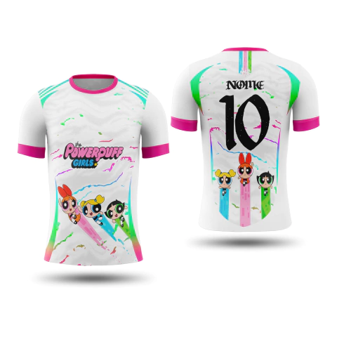 Camisa Interclasse Personalizada- Meninas Super Poderosas - Dry Fit - Personalizavel