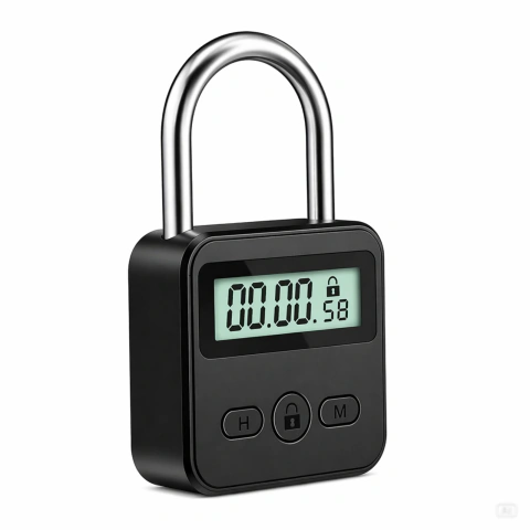 Candado con Temporizador USB
