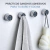 Gancho redondo adhesivo para baño o cocina - Trendix