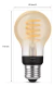 Lámpara Led A60 7W Filamento Blancos Dinámicos Inteligente Philips Hue en internet