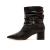 Bota preta slouchy cano curto cecconello 1905001-13 - Cecconello
