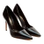 Imagem do Scarpin couro preto salto alto cecconello 2130008-83