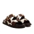 Papete animal print vaquinha Cecconello: couro premium, fivela dourada e conforto anatômico. Transforme seus looks com estilo e personalidade. Garanta já!