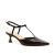 Slingback couro preto salto médio cecconello 2620006-1 - Cecconello