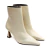 Bota couro off white cano curto cecconello 2632004-3 - loja online