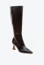 Bota couro preto cano longo cecconello 2632005-7 na internet