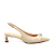 Slingback couro off white salto baixo cecconello 2639011-3 - comprar online