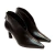 Bota couro preto cano curto cecconello 2642001-1 - loja online