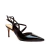 Slingback couro preto salto médio cecconello 2658008-3 na internet