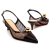 Slingback couro preto salto baixo cecconello 2716004-1