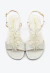 Rasteira couro branco cecconello 2751004-1 - loja online