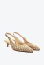 SLINGBACK COURO ANIMAL PRINT SALTO BAIXO CECCONELLO 2882002-3 - Cecconello | Sapatos e Bolsas Femininas