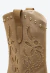 Bota couro nude cano curto cecconello 2907004-1 - loja online