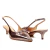 Slingback couro ônix com laço, salto baixo e bico fino. Elegância e conforto para eventos ou looks casuais. Garanta já o seu Cecconello!