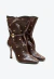Bota couro marrom cano médio cecconello 2962003-2 - loja online