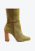Bota couro verde cano médio cecconello 2968001-3