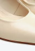SCARPIN COURO OFF WHITE SALTO MÉDIO CECCONELLO 3006003-3
