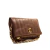Bolsa Bellah couro marrom Cecconello com acabamento acolchoado e corrente dourada. Versátil e sofisticada. Garanta já a sua!